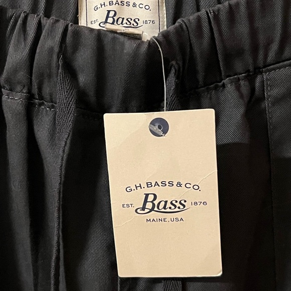 G.H. Bass & Co. Charcoal Jogger Pants Women’s Size Large - Picture 2 of 8